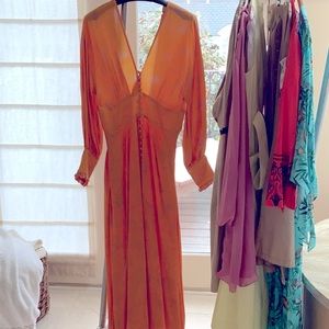 Designer dress from Saks